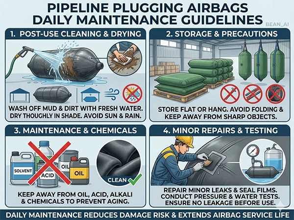 Pipeline Plugging Airbags
